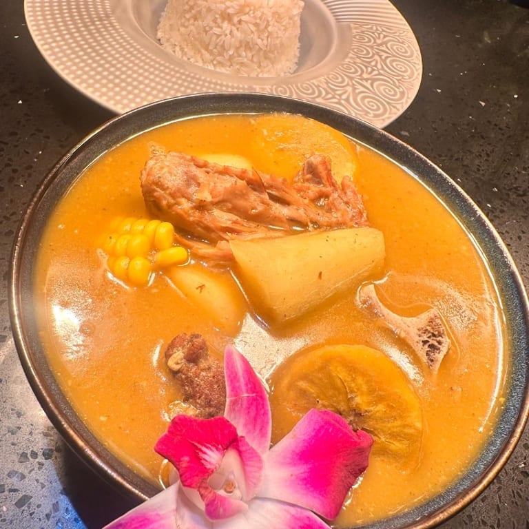 Delicious Sancocho and Caribbean Specialties